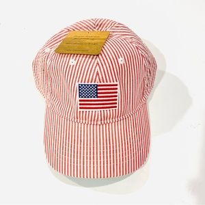 INFINITY HER Ladies Seersucker style, adjustable baseball cap OSFM